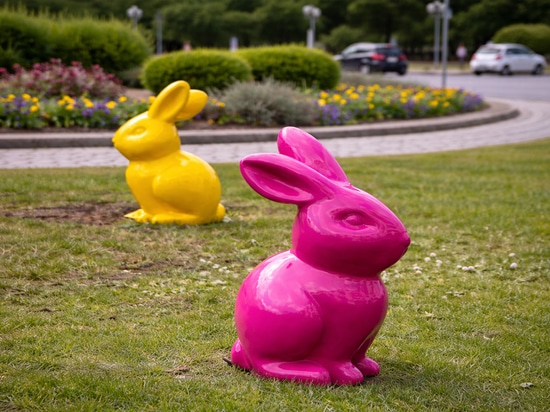 Les figures de Pâques comme déclarations de printemps urbain