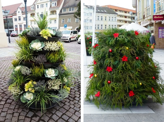 Tours de fleurs dans l'espace urbain : une verdure saisonnière à fort impact visuel