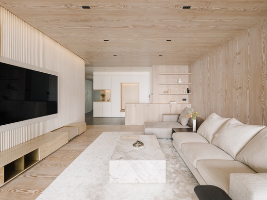 LES TAPIS IN-CANTO DE G.T.DESIGN ILLUMINENT LE PROJET "AN URBAN COTTAGE" À GUANGZHOU, EN CHINE
