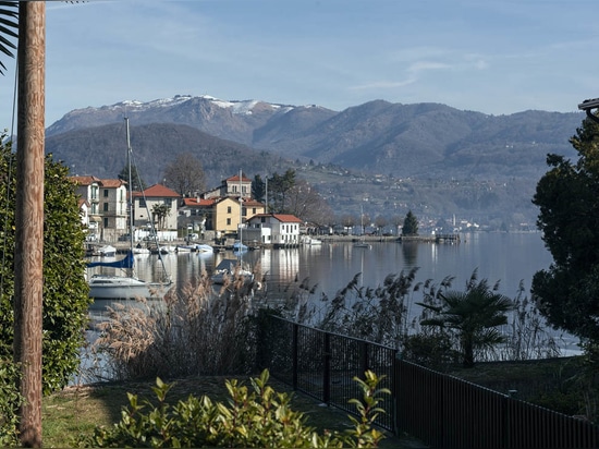 Innovation AVE pour une villa sur le lac d'Orta