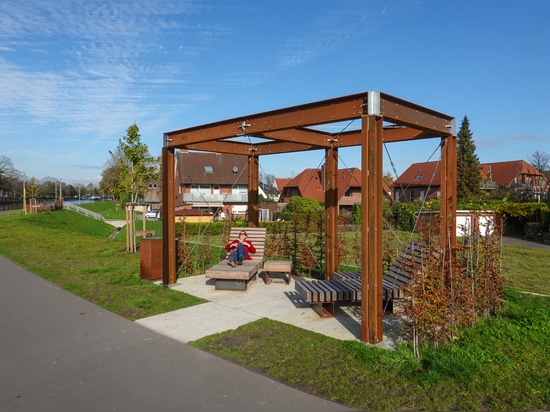 Nature, espace et mobilité se retrouvent sur les berges du canal Dortmund Ems