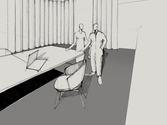 Au Salone del Mobile, Ferruccio Laviani raconte Mara Arena et l’évolution du système Elle
