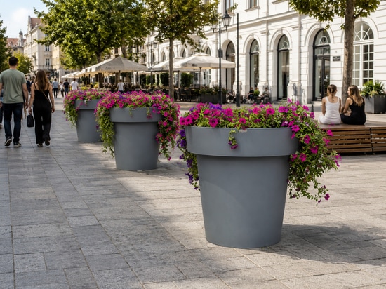 Des jardinières urbaines pour des espaces publics plus sûrs