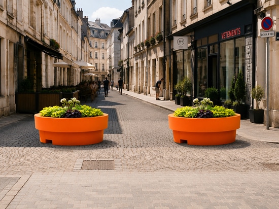 Des jardinières urbaines pour des espaces publics plus sûrs