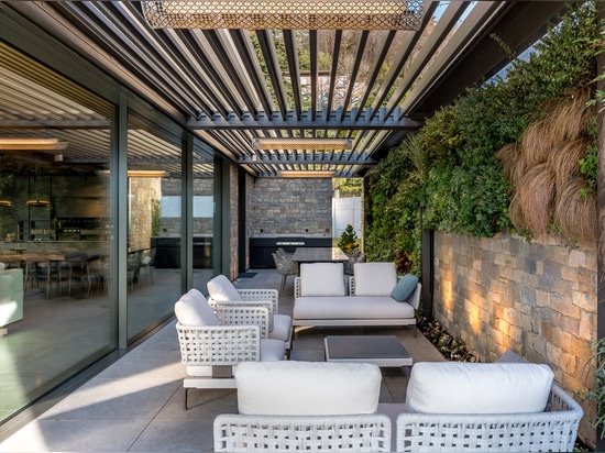 Vision pour Villa Tree: permeabilité in et extérieur