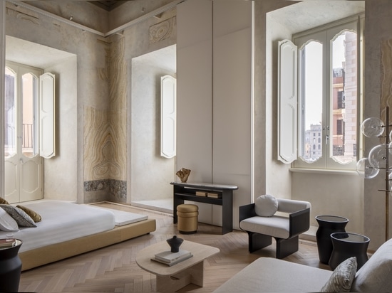 Gallotti&Radice fait son entrée dans l'univers de l'hôtellerie de luxe, inaugurant ainsi une nouvelle vision de l'art de vivre contemporain, y compris dans les espaces hôteliers.