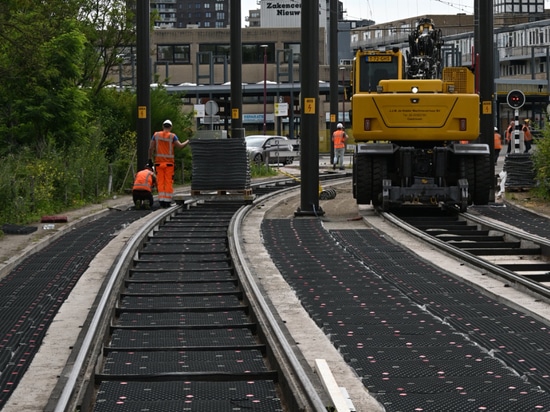 BERA RailFix, installé dans la ville de Nieuwegein (Utrecht, Pays-Bas)