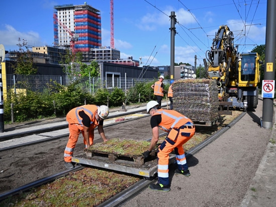 BERA RailFix, installé dans la ville de Nieuwegein (Utrecht, Pays-Bas)