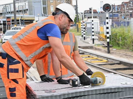 BERA RailFix, installé dans la ville de Nieuwegein (Utrecht, Pays-Bas)