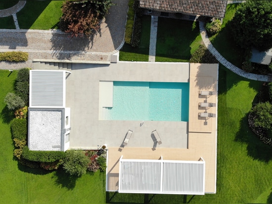 Architecture de l’ombre et landscape design : KE et Myrtha Pools, pour une résidence privée en Val Camonica