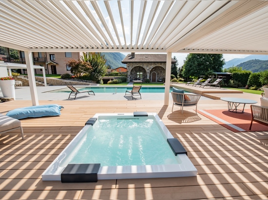 Architecture de l’ombre et landscape design : KE et Myrtha Pools, pour une résidence privée en Val Camonica