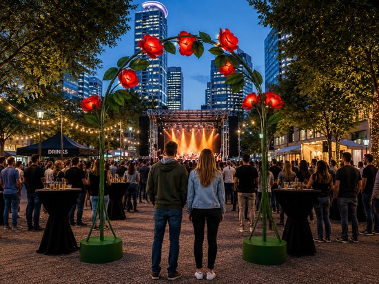 Décorations estivales : des installations saisonnières qui transforment les espaces publics