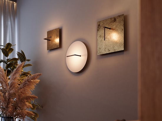 s.luce : appliques murales et plafonniers « Plate », « Hook » et « Edge »