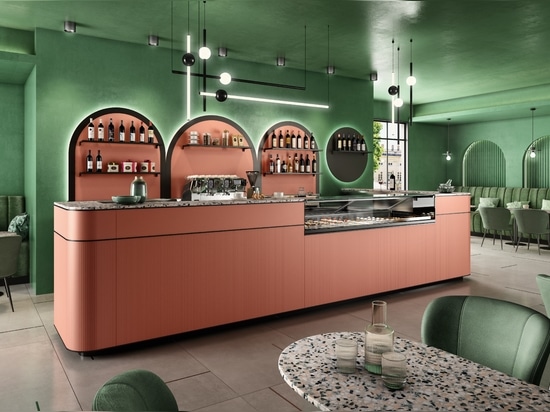 STUDIO24 by Frigomeccanica : l'agencement de bar devient architecture