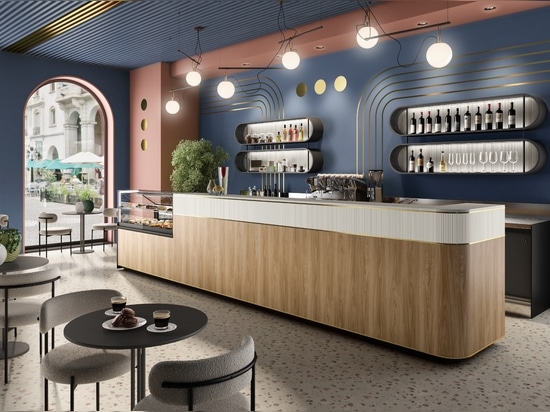 STUDIO24 by Frigomeccanica : l'agencement de bar devient architecture