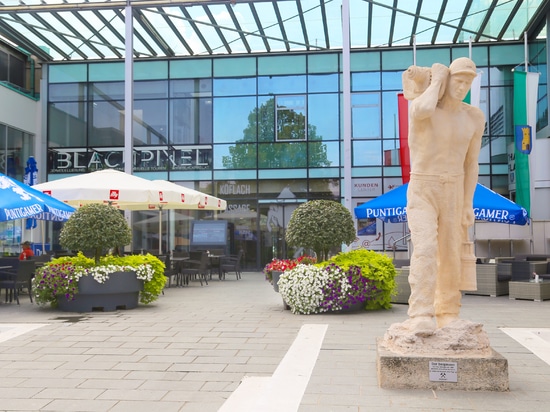 Grandes jardinières urbaines : l'exemple de Köflach