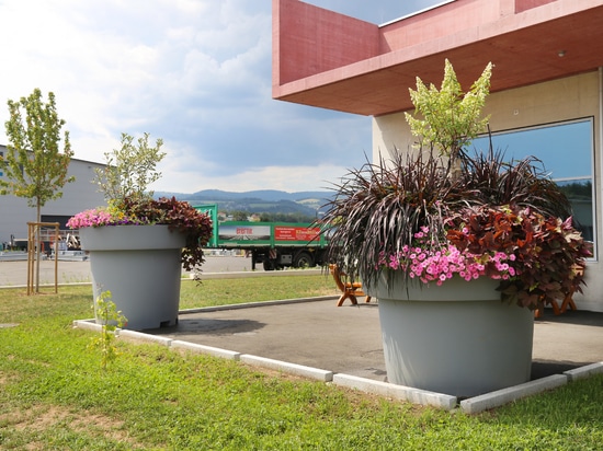 Grandes jardinières urbaines : l'exemple de Köflach