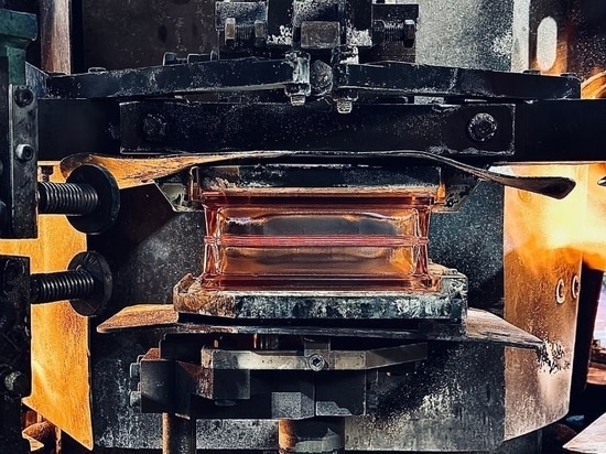 La fabrication d'un bloc de verre
