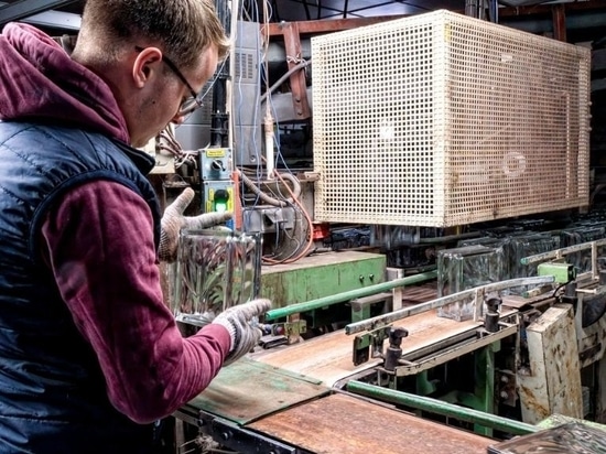 La fabrication d'un bloc de verre