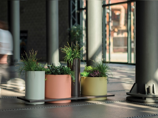 Jardinières en plastique