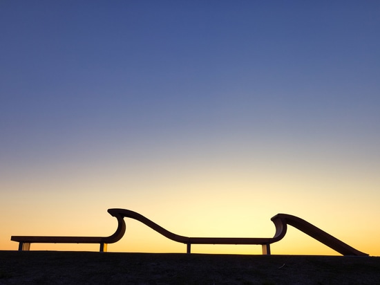 Banc sur mesure de 10 mètres à Delfzijl