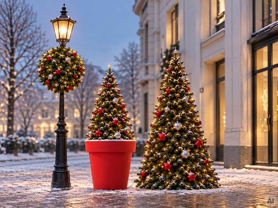 Des fleurs d'été aux décorations de Noël : une métamorphose au fil des saisons