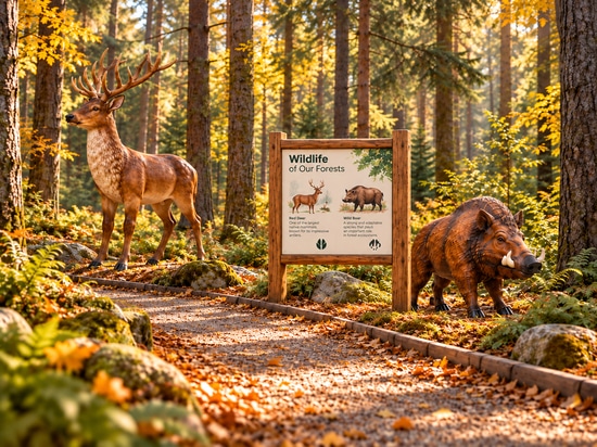 Décorations inspirées de la nature : faire entrer la faune dans les espaces publics