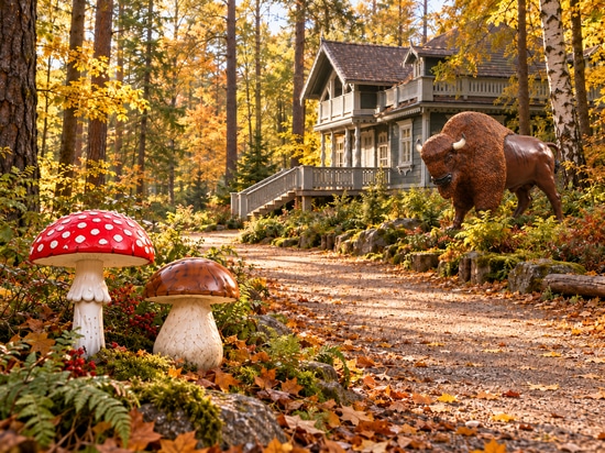 Décorations inspirées de la nature : faire entrer la faune dans les espaces publics