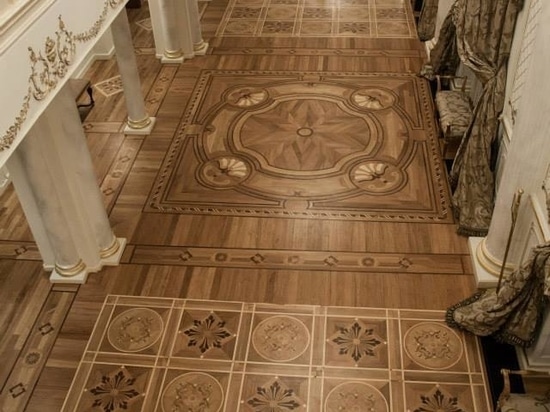 Parquet marqueté Berti pour le Théâtre national de Bakou