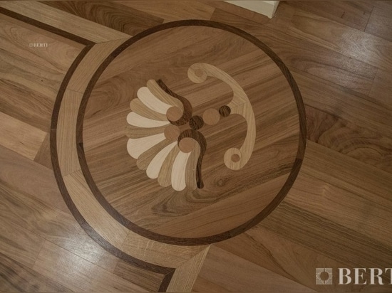 Parquet marqueté Berti pour le Théâtre national de Bakou