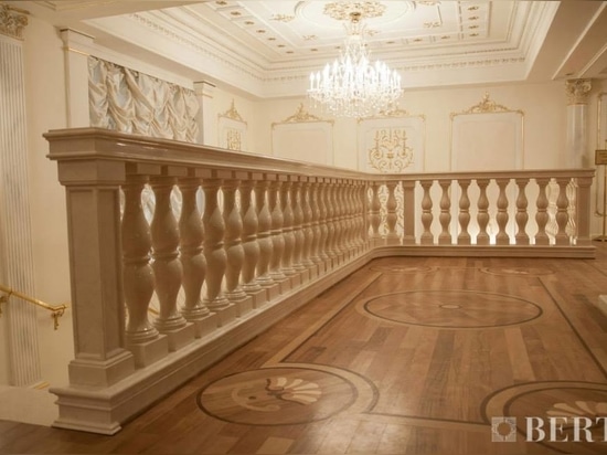 Parquet marqueté Berti pour le Théâtre national de Bakou