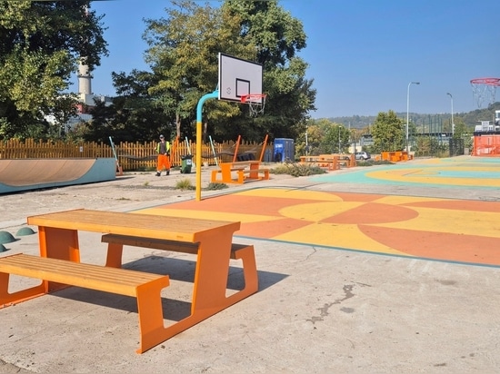 Prague - Aire de jeux SPOT Holešovice