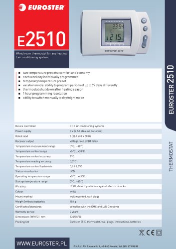 Euroster 2510