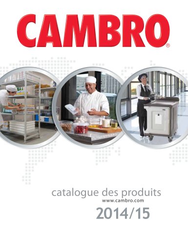 Catalogue des produits 2014/15