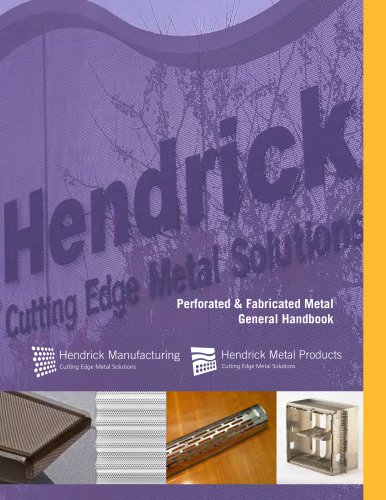 Perforated Metal Handbook