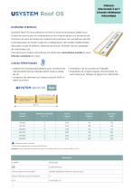 Brochure Usystem : panneaux de toiture - 2