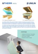 Brochure Utherm Attic : plaques isolantes pour combles - 2