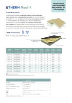 Brochure Utherm Roof : plaques isolantes pour toiture plate - 3