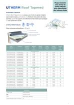 Brochure Utherm Roof : plaques isolantes pour toiture plate - 5