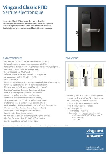 Vingcard Classic RFID