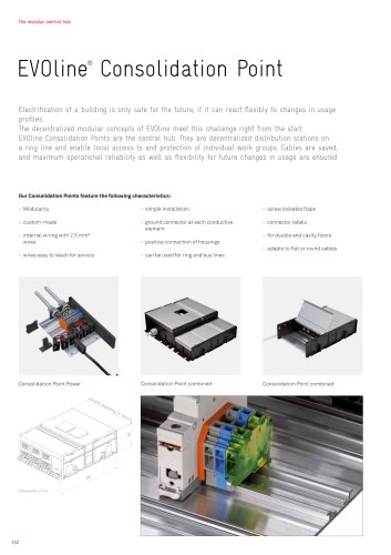 EVOline® Consolidation Point