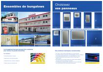 Bungalow bureau - Ensembles de bungalows - Bungalow sanitaire - Conteneur WC - 3