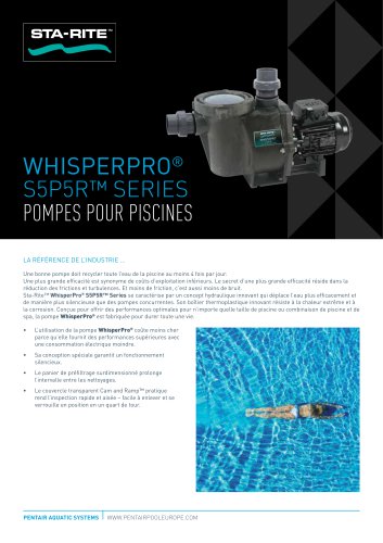 whisperpro®  s5P5R™ Series