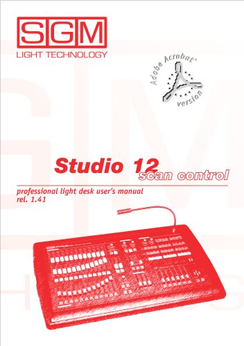 Studio 12 scan control