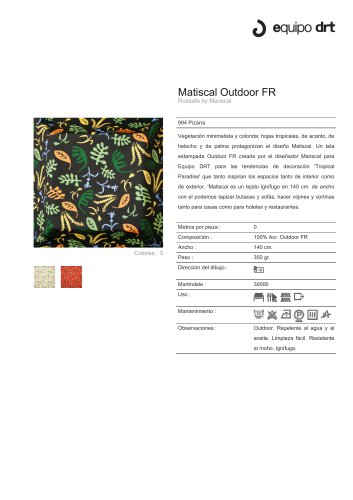 Matiscal Outdoor FR