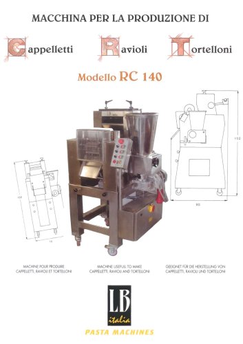 Pasta Machines- RC 140