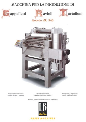 Pasta Machines- RC 540