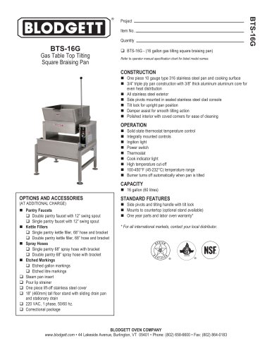 BTS-16G