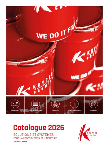CATALOGUE DE PRODUITS 2026
