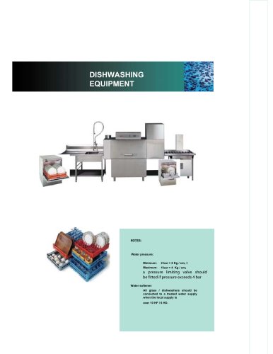 DISHWASHING EQUIPMENT